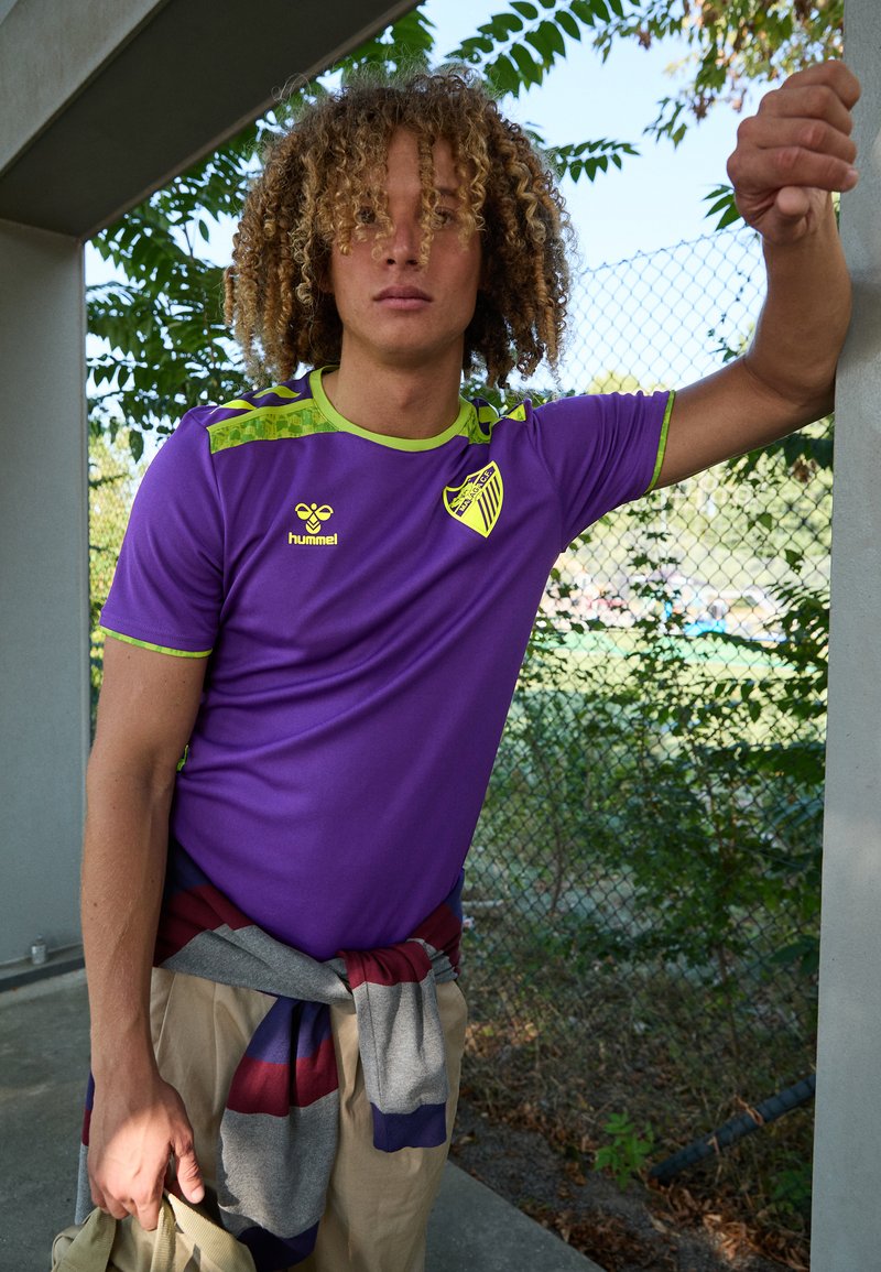 Hummel MALAGA FC 3RD liliowy