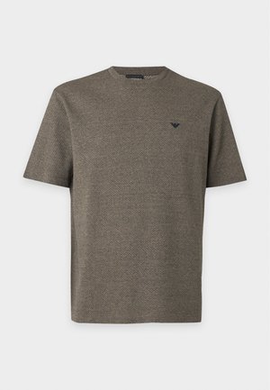Emporio Armani, T-Shirt basic - humus fancy