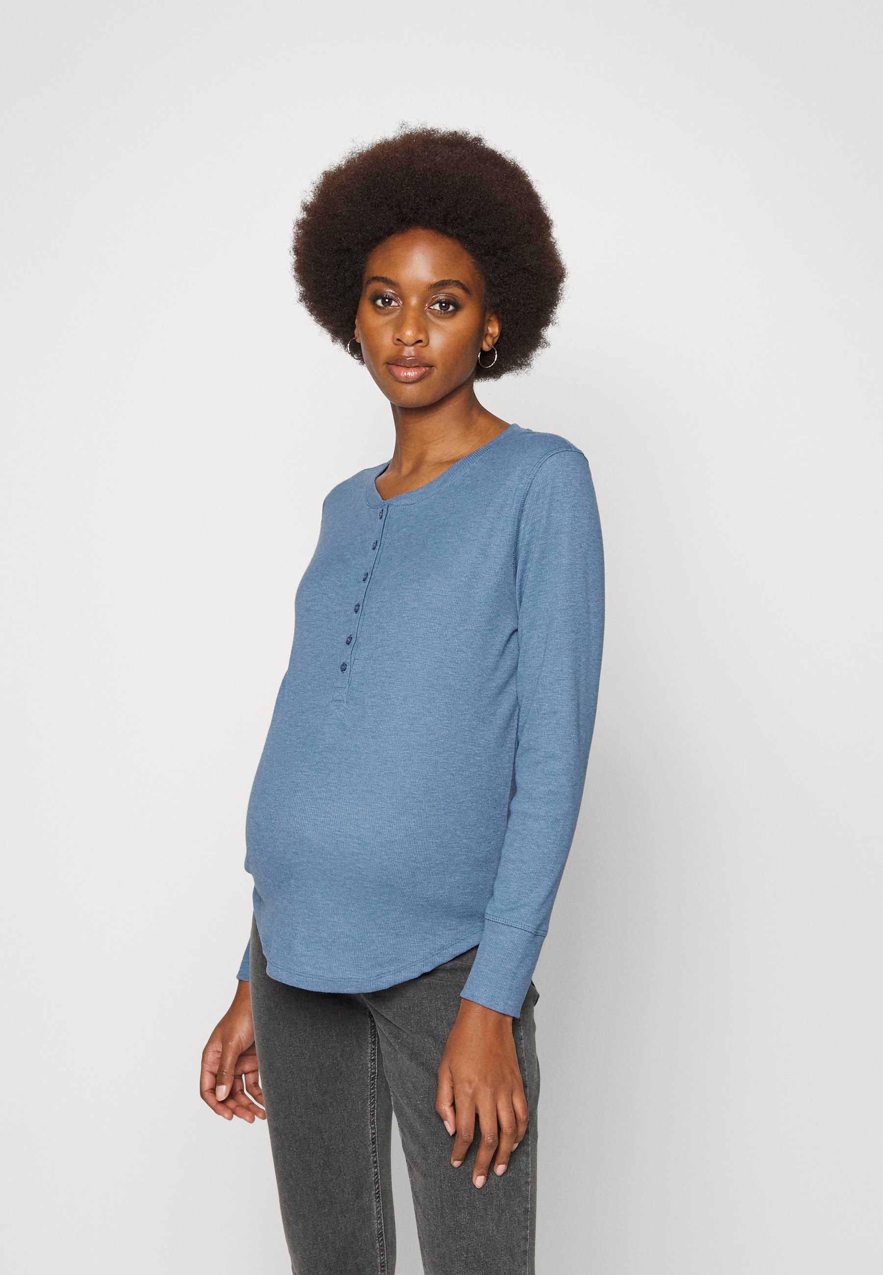GAP Maternity HENLEY - Long sleeved top 