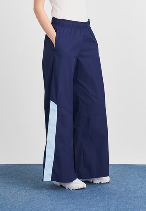 WIDE LEG PANT - Treniņtērpa apakšdaļas - midnight navy/celestine blue/sail