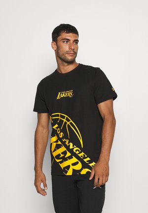 NBA LOS ANGELES LAKERS ENLARGED LOGO TEE - Article de supporter - black