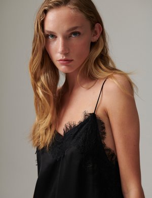 DAY Birger et Mikkelsen, LACEY FLUID - Débardeur - black