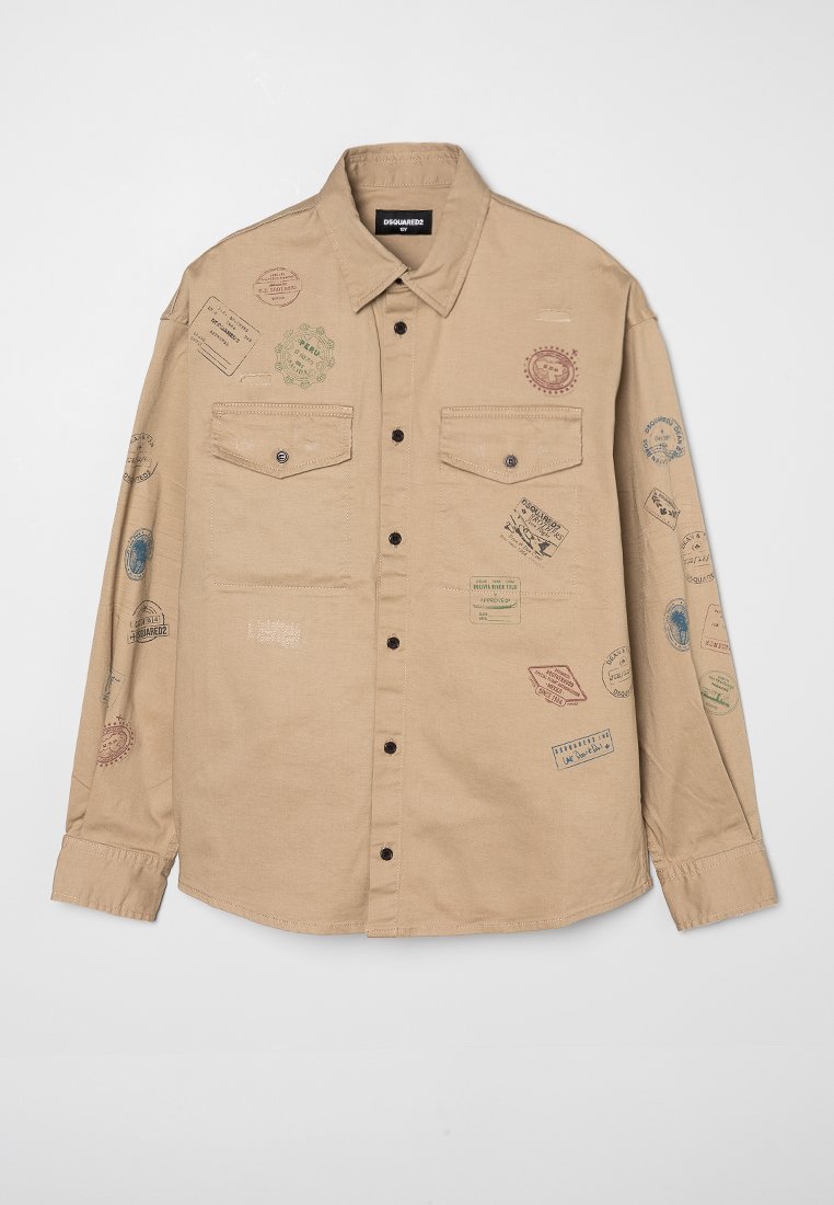 Dsquared2 Overhemd beige