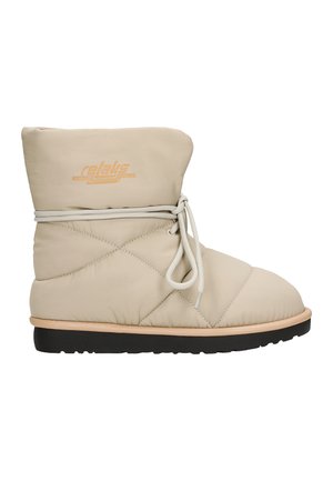 ŚNIEGOWCE DAMSKIE RELAKS - Snowboot/Winterstiefel - beige
