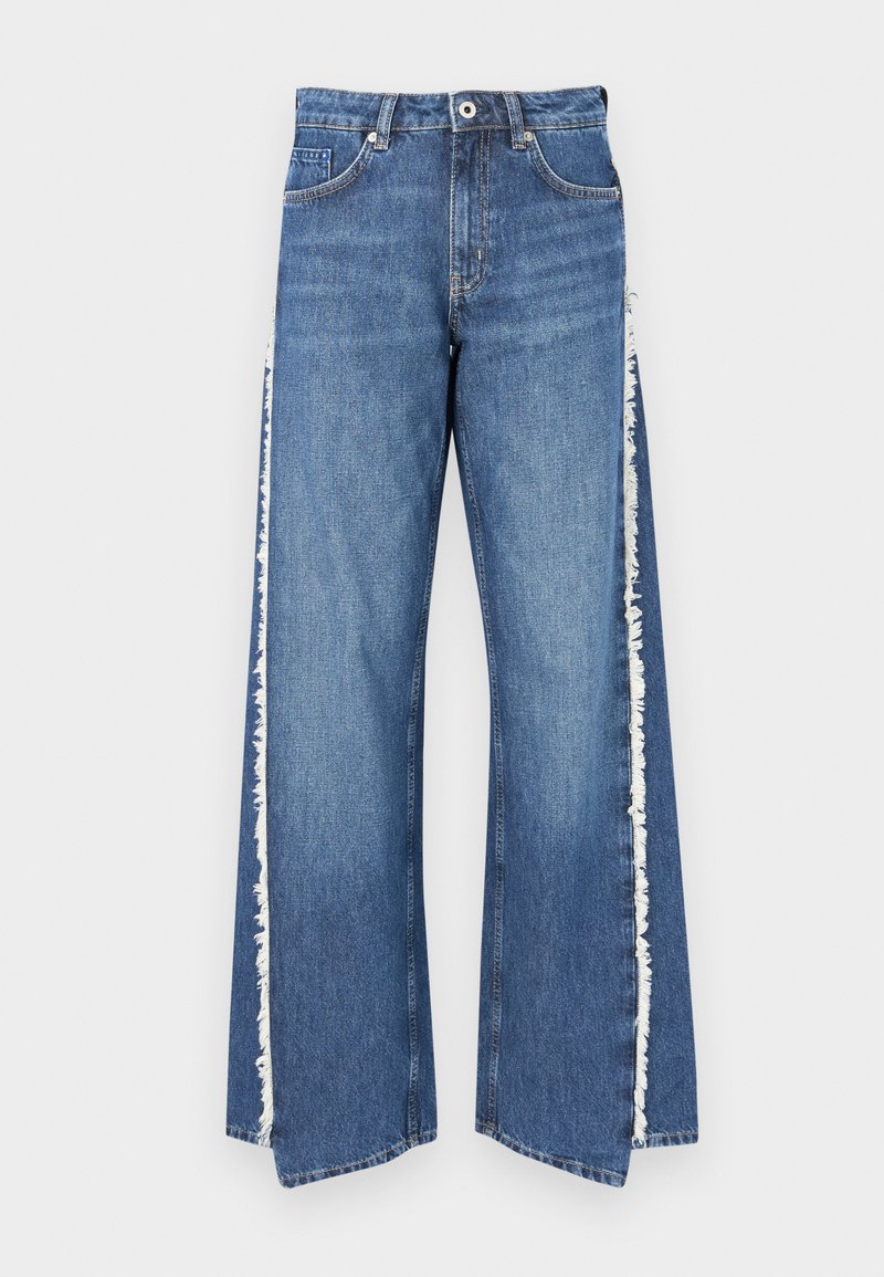 Karl Lagerfeld Jeans Relaxed fit jeans donkerblauw denim Karl Lagerfeld Jeans Relaxed fit jeans donkerblauw denim