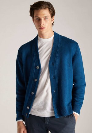ZANONE - Gilet - petrolio