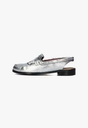 CTWLK PUXI SUNNY - Slip-ons - crack laminado argento