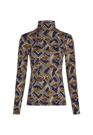 King Louie, ROLLNECK TOP LEIA - Longsleeve - evening blue