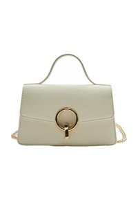 Stradivarius WITH A ROUND CLASP - Handbag - white