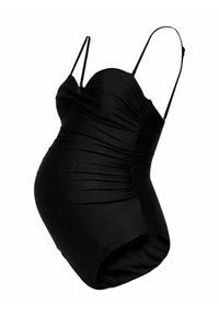 ONLY MATERNITY MAMA - Badeanzug - black