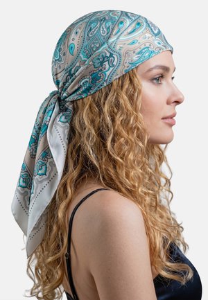 Vivisence, S90-001 - Fular - turquoise beige