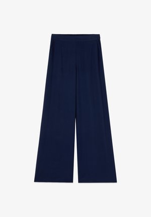 Oltre, PANTALONI PALAZZO - Stoffhose - blu