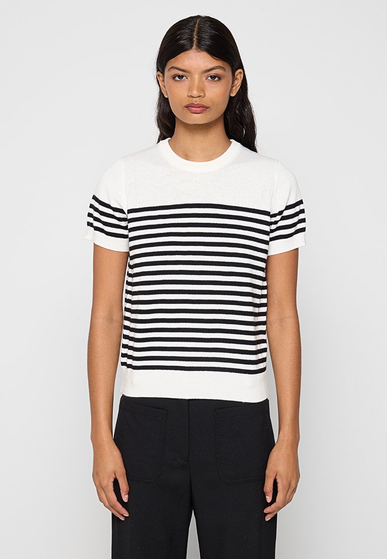 dreimaster T-shirt print crème