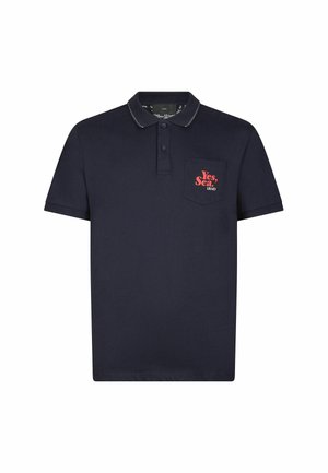 LIU JO WITH POCKET - Poloshirts - dark bluce