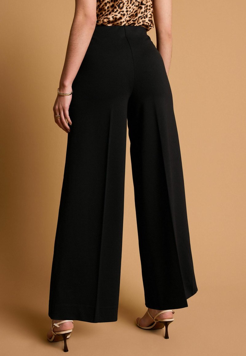 Next PONTE WIDE TALL - Pantaloni - black