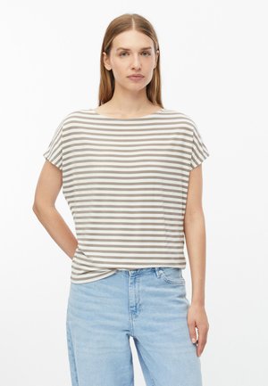 s.Oliver, T-SHIRT - Print T-shirt - beige