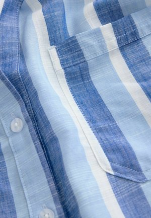 Next, PETITE - SHORT SLEEVE - Skjortebluser - blue stripe