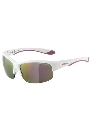 Sunglasses - white-purple