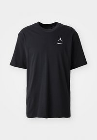 VARSITY CREW - Lihtne T-särk - black