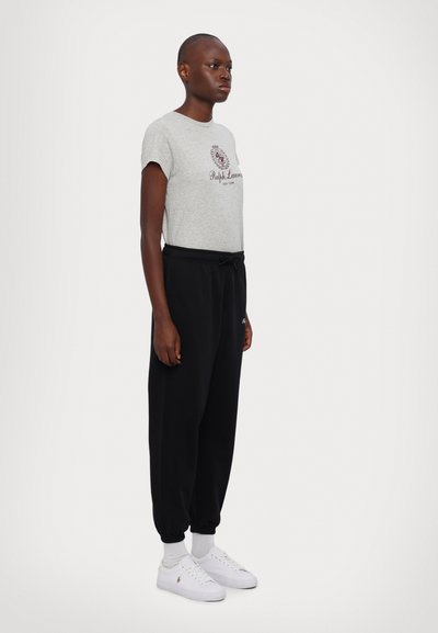 Polo Ralph Lauren ANKLE ATHLETIC - Treningo apatinė dalis - black/white