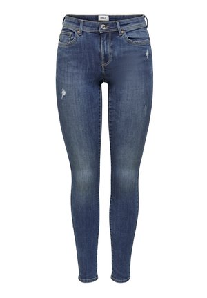 ONLWAUW LIFE MID - Jeans Skinny - medium blue denim