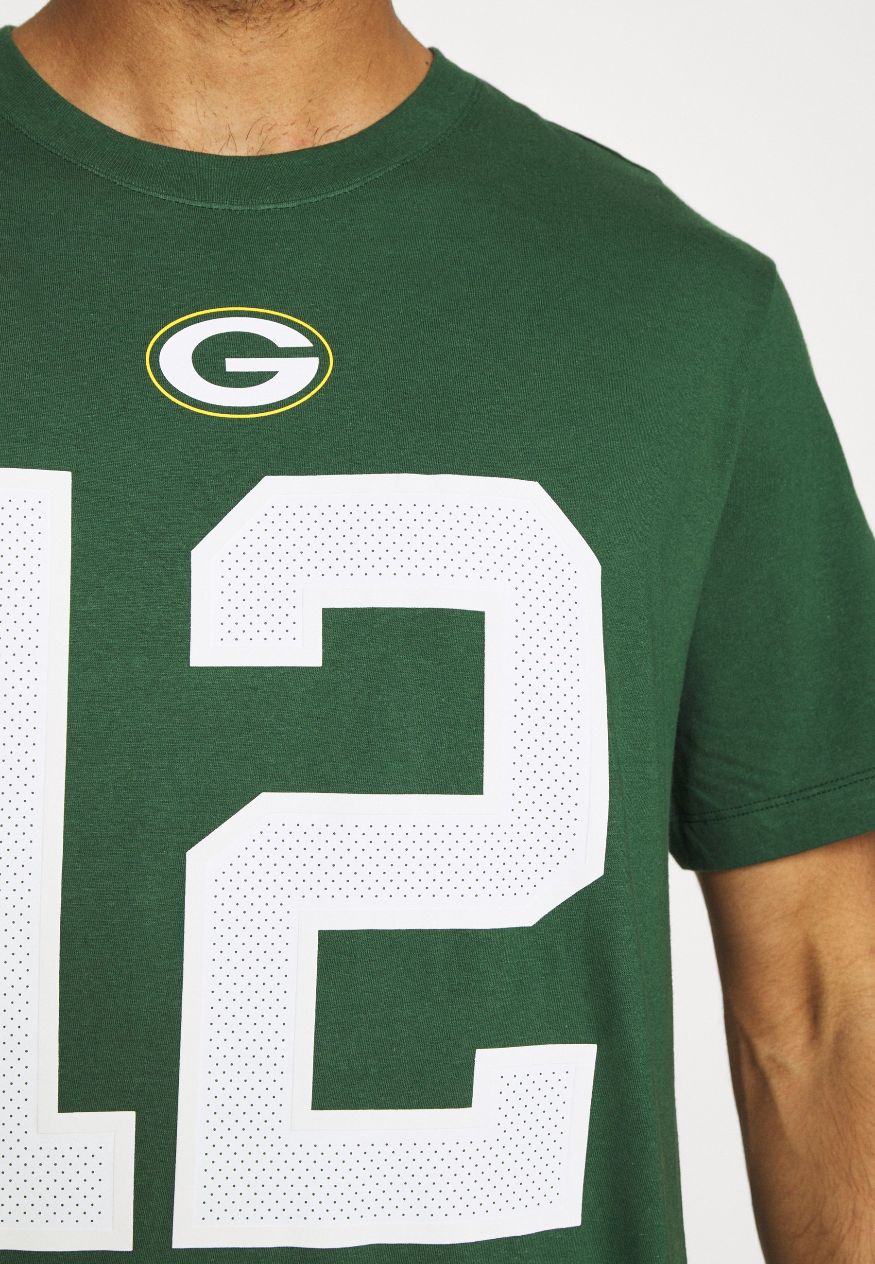Nike Performance NFL GREEN BAY PACKERS PLAYER ESSENTIAL RODGERS -  Equipación de clubes - fir/verde - Zalando.es