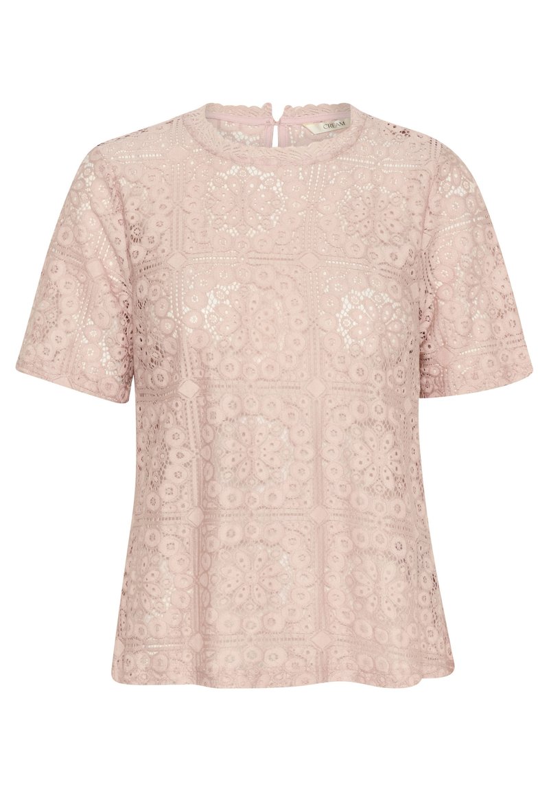 Cream Blouse gemêleerd roze