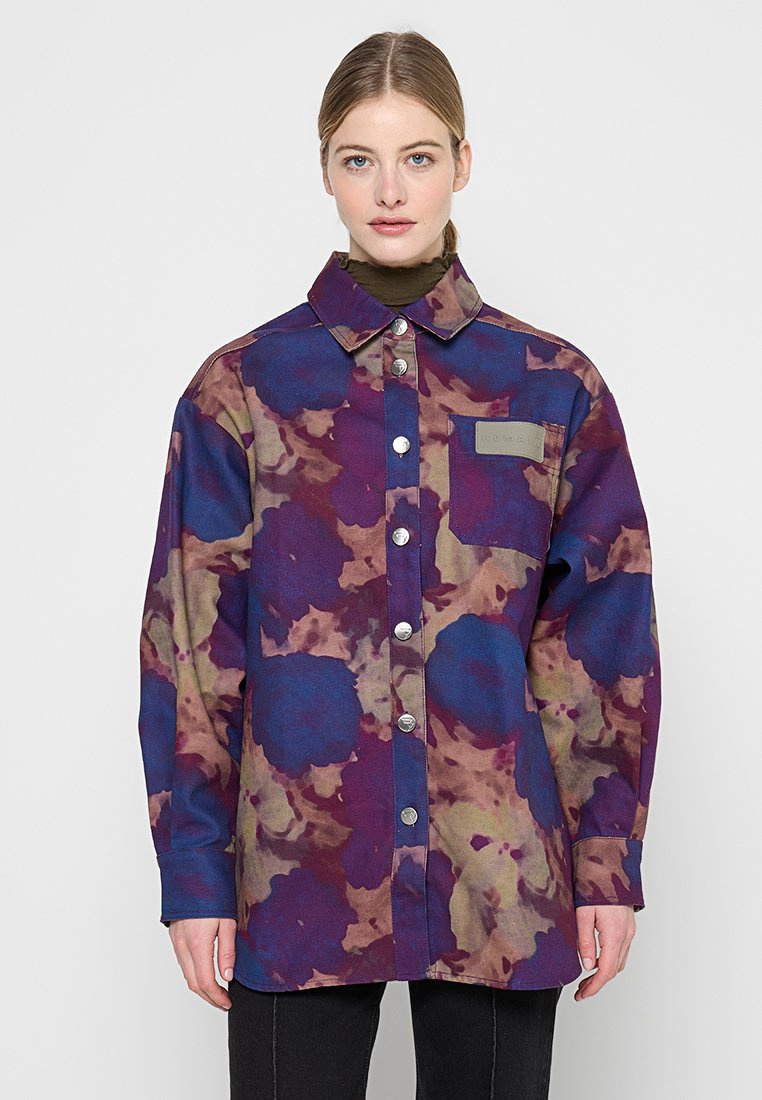 REMAIN Overhemdblouse paars