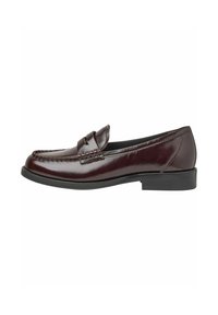 NEWD. Slip-ons - mahogany