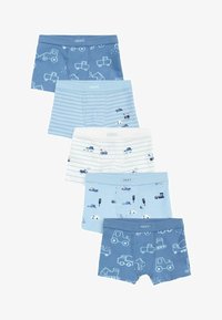 Seleccionado, blue transport