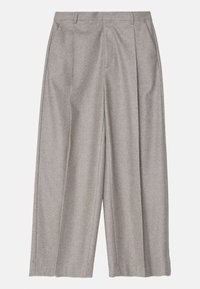 WIDE PLEATED TROUSERS - Trousers - driftwood