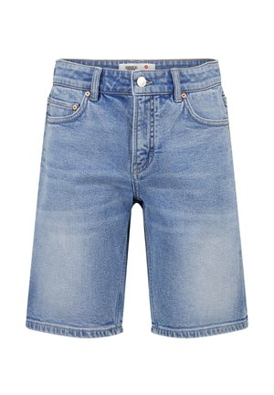 NATE - Farkkushortsit - medium blue