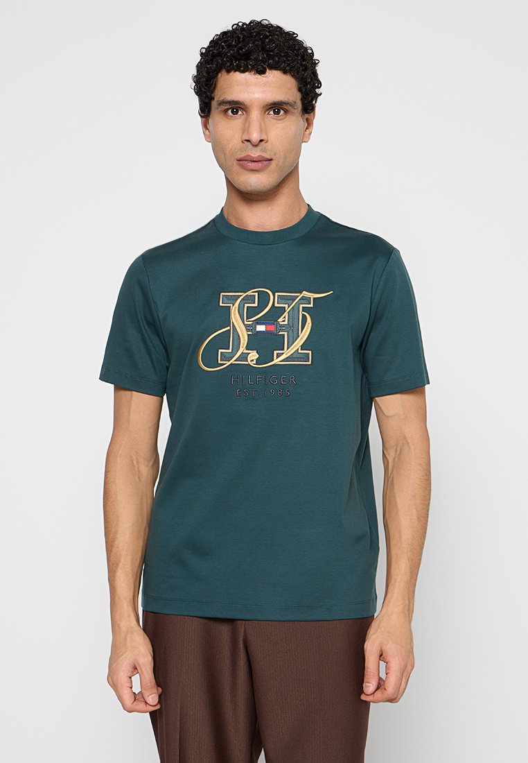 Tommy Hilfiger T-shirt print groen Tommy Hilfiger T-shirt print groen