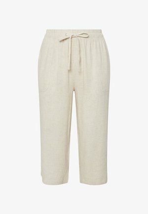 Yours Clothing, CROPPED - Stoffhose - natural