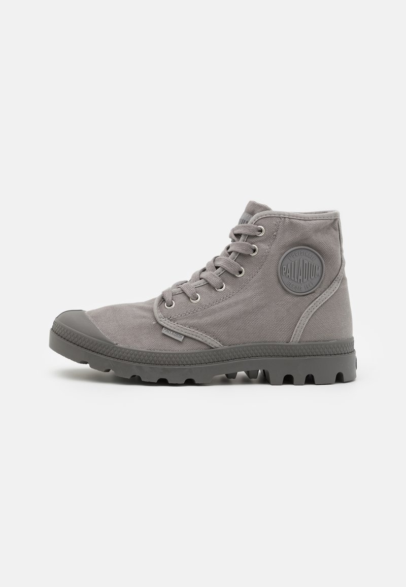 Bottines Palladium Pampa Pour Femme - Cuir Nubuck Imperméable - Style Vintage Confortable