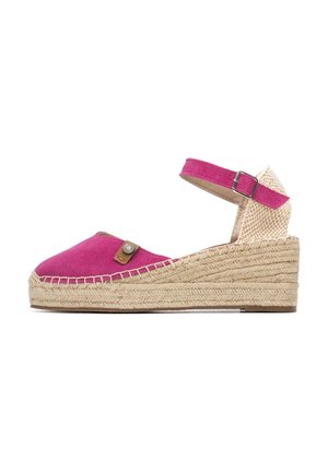 Zapatos de plataforma - fucsia