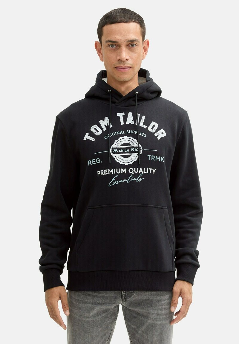 TOM TAILOR Sweatshirt - black