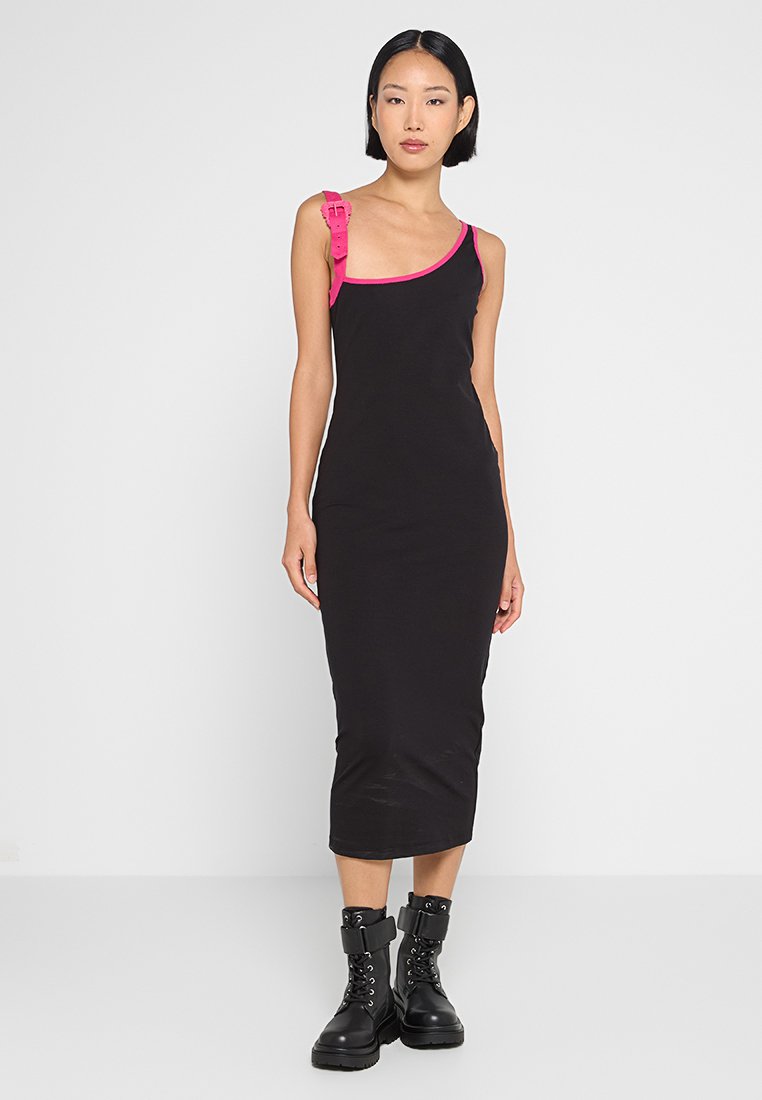 Versace Jeans Couture Jerseyjurk zwart Versace Jeans Couture Jerseyjurk zwart