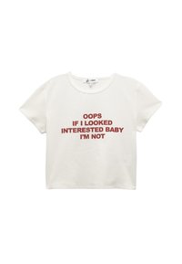PRINTED - T-shirt print - beige