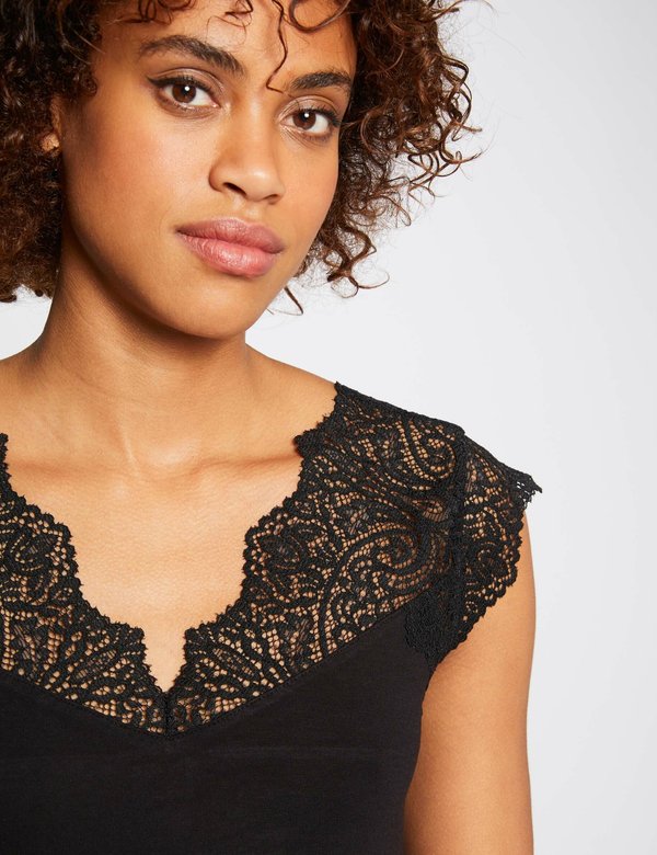 DENO - Print T-shirt - noir4