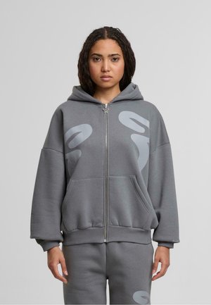 Zip-up sweatshirt - grey