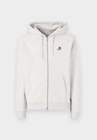CLYDE ZIPPER HOODIE - Zip-up sweatshirt - snow