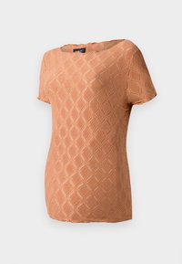 OLMJUNILA BOATNECK - Débardeur - pecan brown
