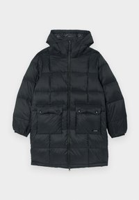 VOLUME HOOD COAT UNISEX - Tollkabát - black