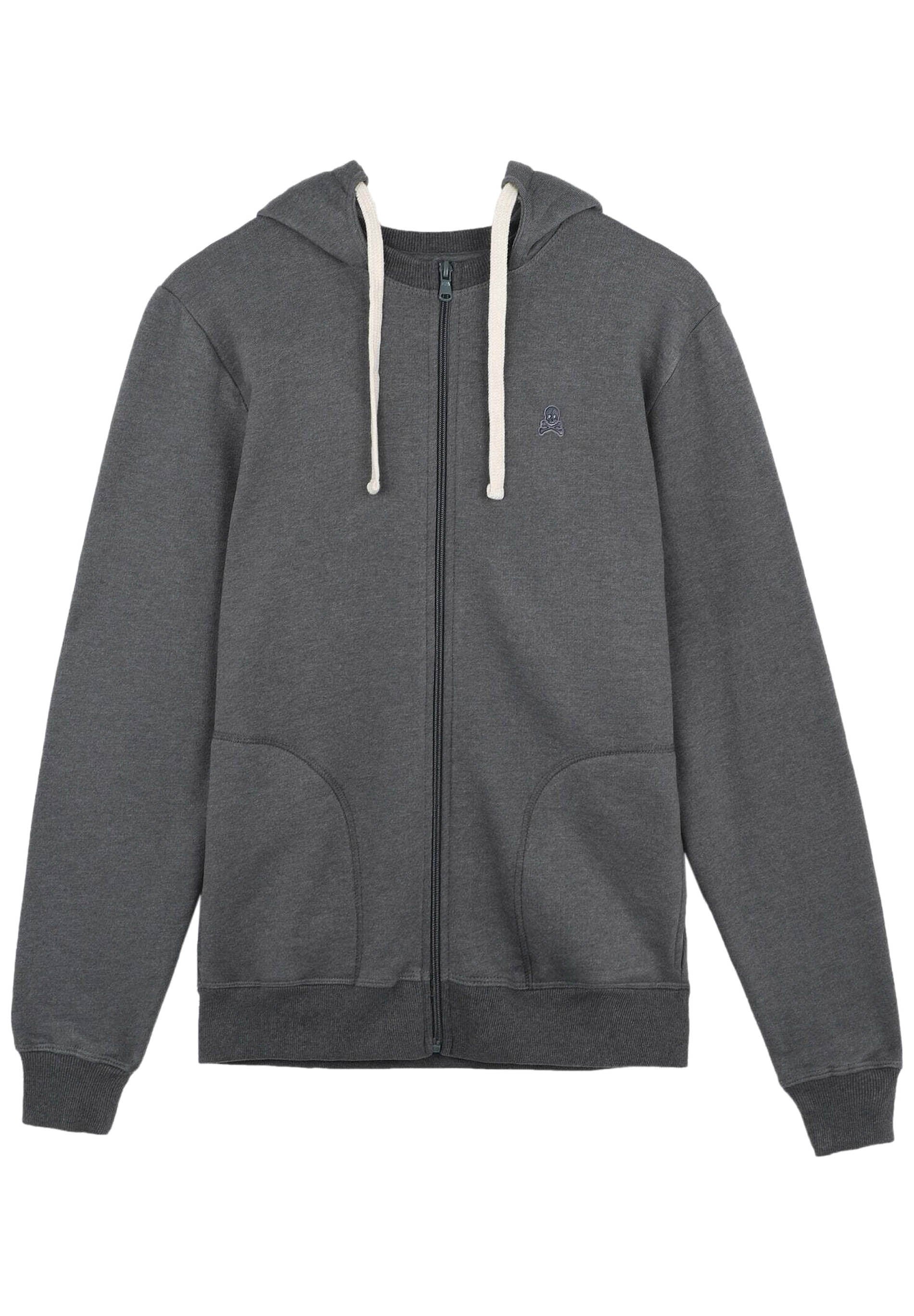 Scalpers Sudadera con cremallera - khaki melange/caqui - Zalando.es