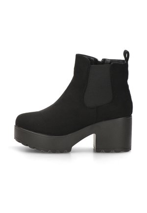 STAY - Botines con plataforma - black