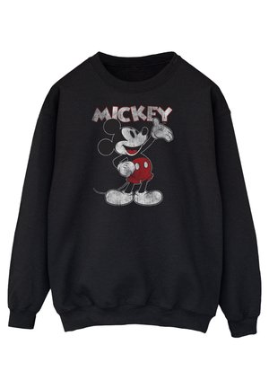 DISNEY MICKEY MOUSE PRESENTS - Sweatshirt - black