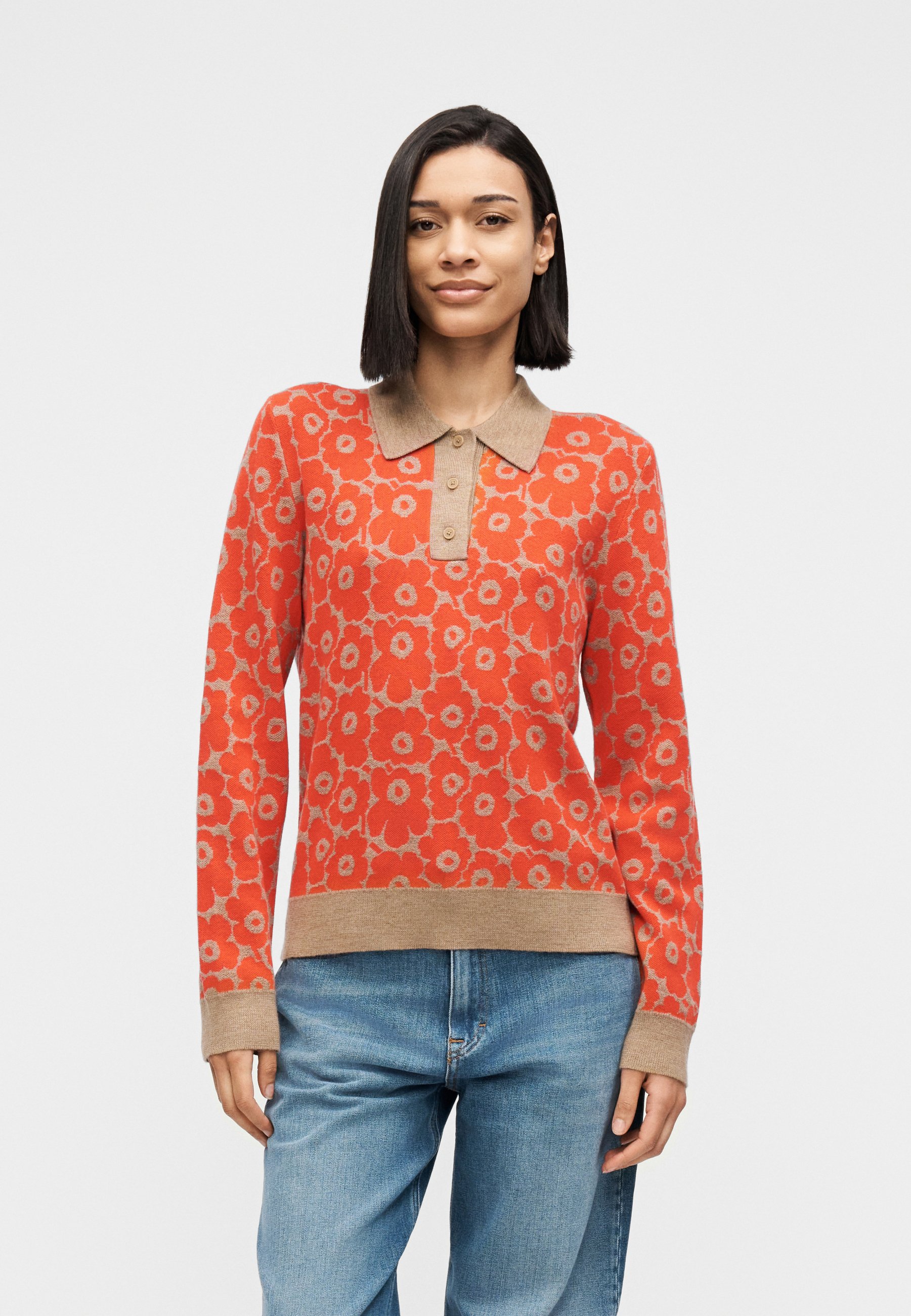Marimekko SPORTTI UNIKKO KNITTED PULLOVER - Jumper - dark Marimekko SPORTTI UNIKKO KNITTED PULLOVER - Jumper - dark