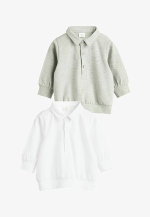 Next 2 PACK - REGULAR FIT - Polosärk - grey white