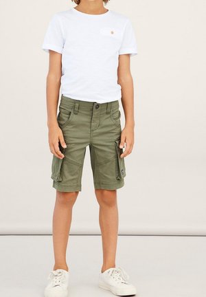 Name it, Pantalon cargo - olive